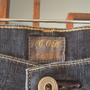 Citizens Of Humanity Dark Indigo Straight-Leg Jeans